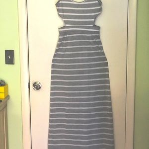 Dress with cut out
